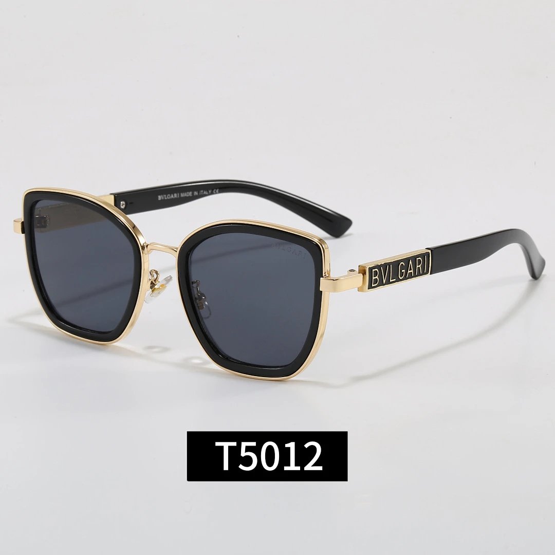 Bvlgari Black Tinted Lens Square Sunglasses, Polished Frame Style 29