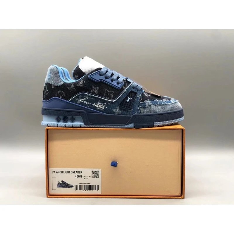 Trainer Low Top Sneakers low-top Blue - Style 10