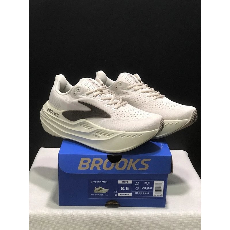 Brooks Running Shoes White - Style 8
