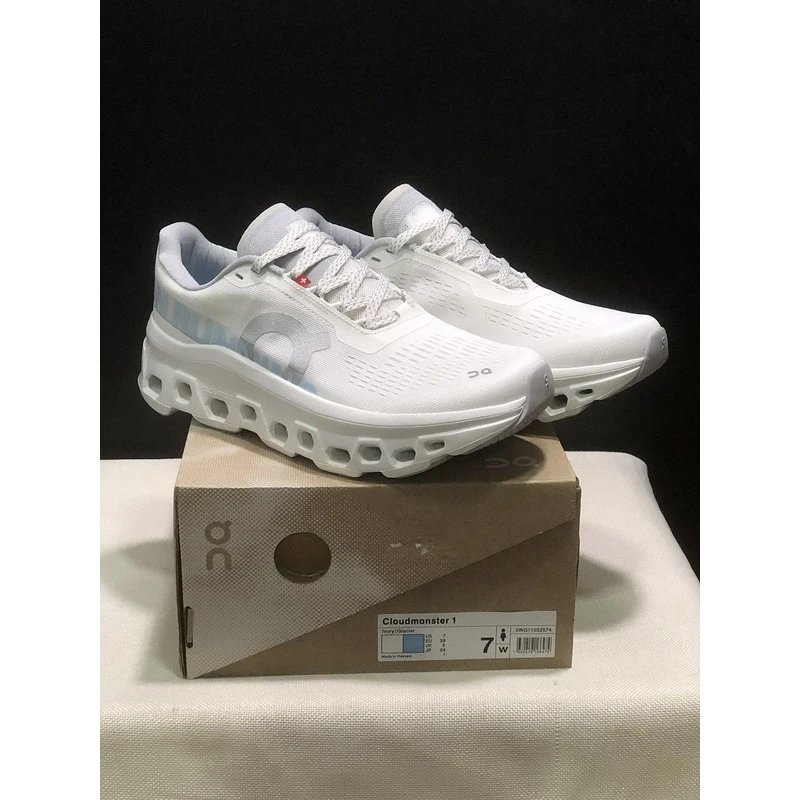 On Cloudmonster 1 V2 White Grey - Style 1