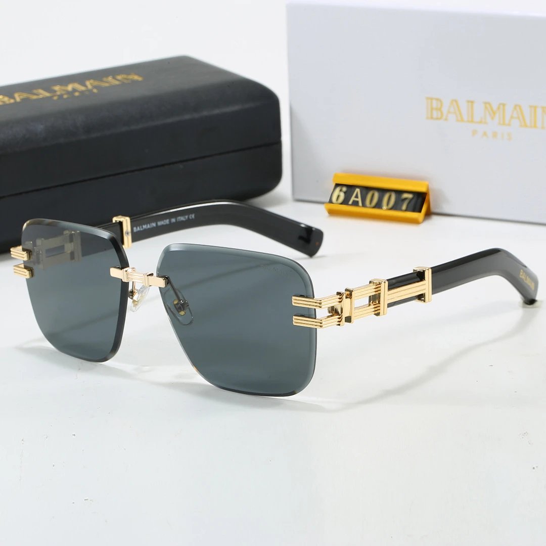 Versace Black Tinted Lens Designer Sunglasses, Polished Frame Style 03