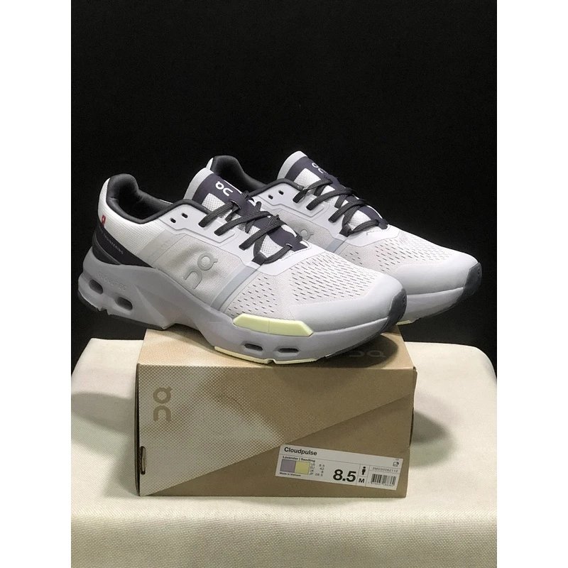 On Cloudpulse Grey White - Style 14