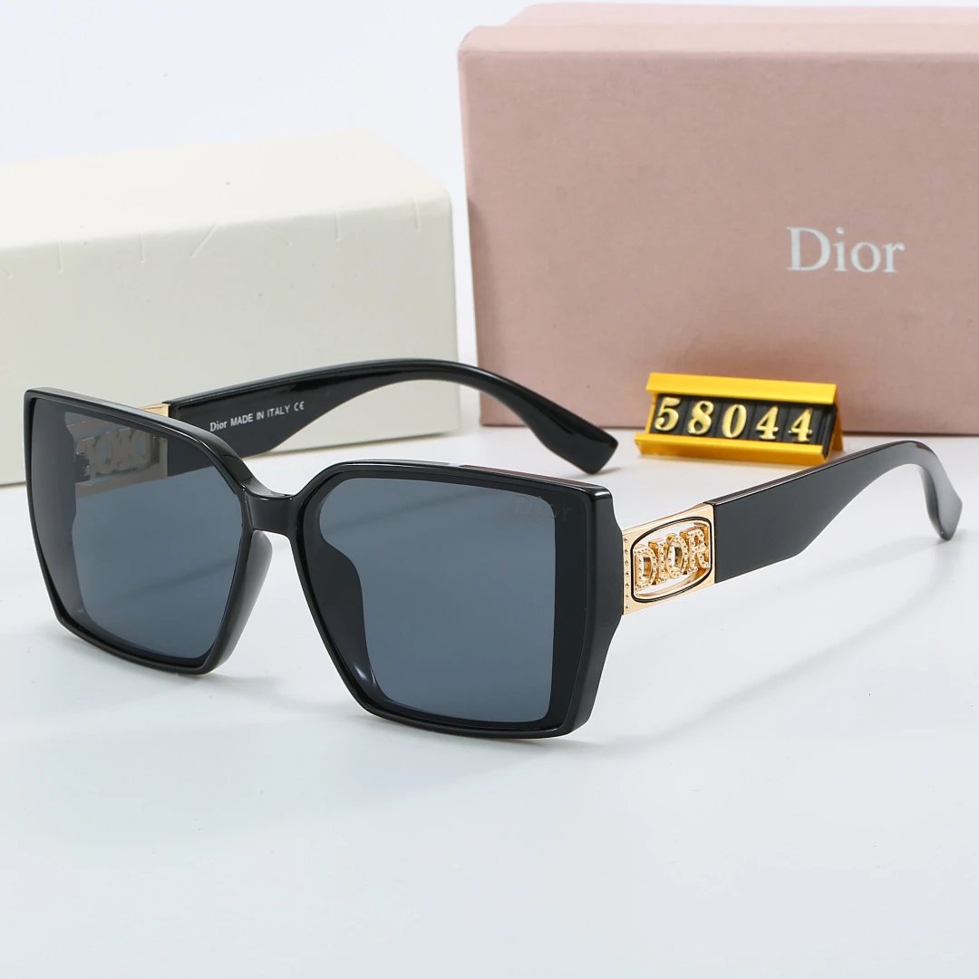 Dior Gray Tinted Lens Designer Sunglasses, Polished Frame Style 01