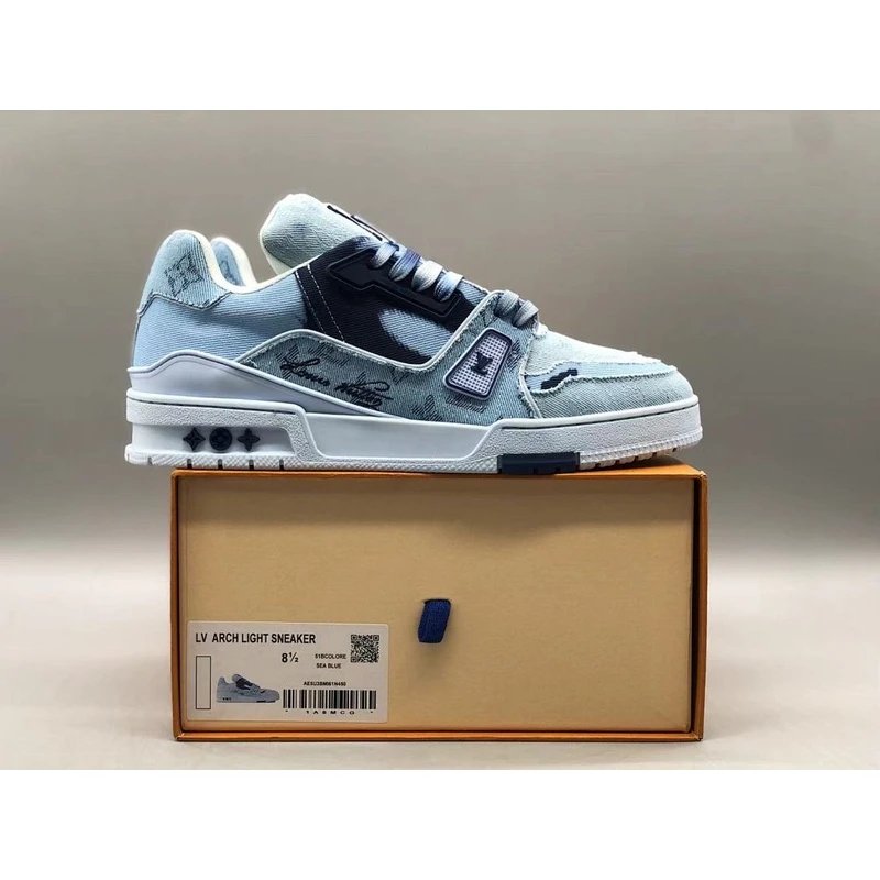 Trainer Low Top Sneakers low-top Blue Teal - Style 15