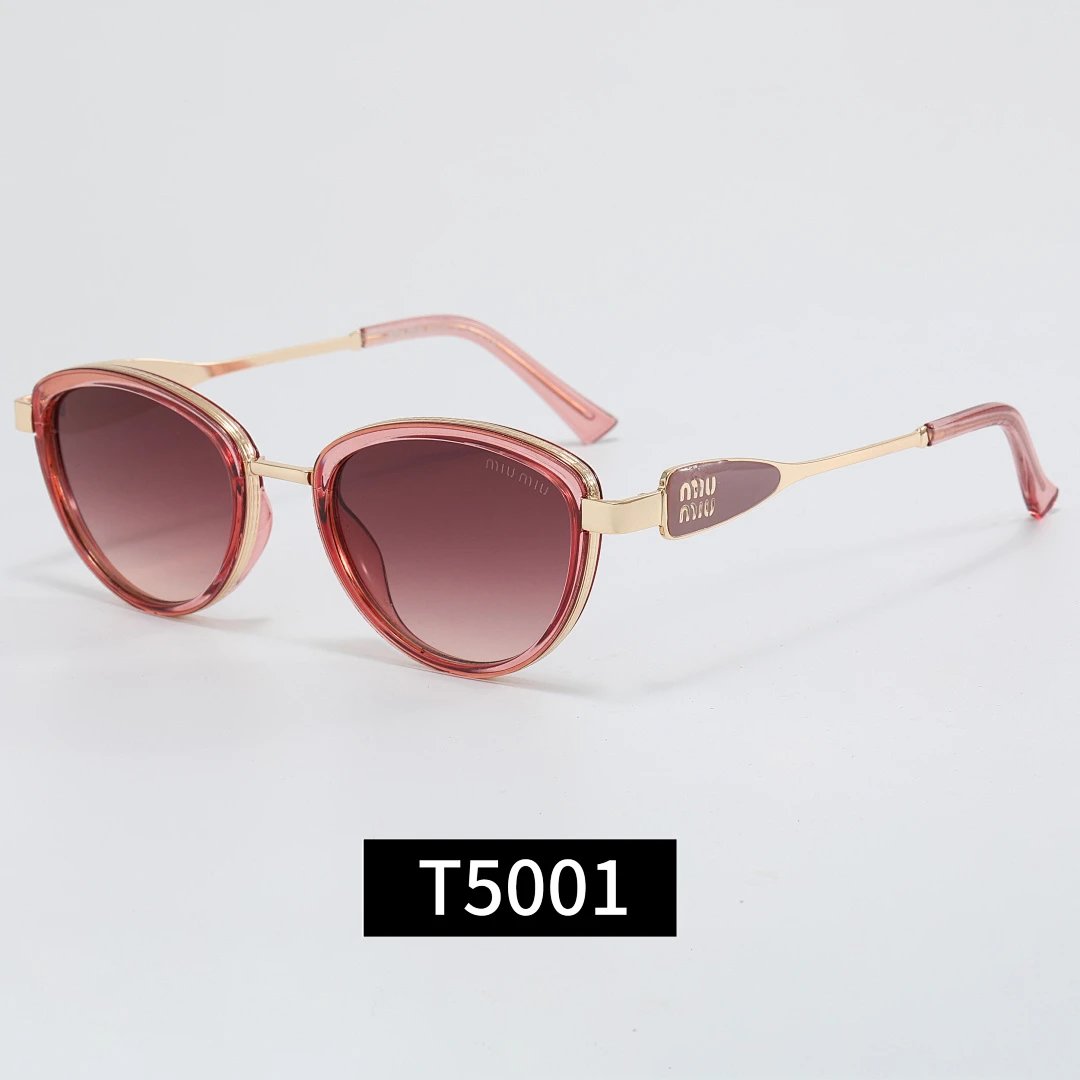 Miu Miu Tinted Lens Square Sunglasses, Polished Frame Style 08