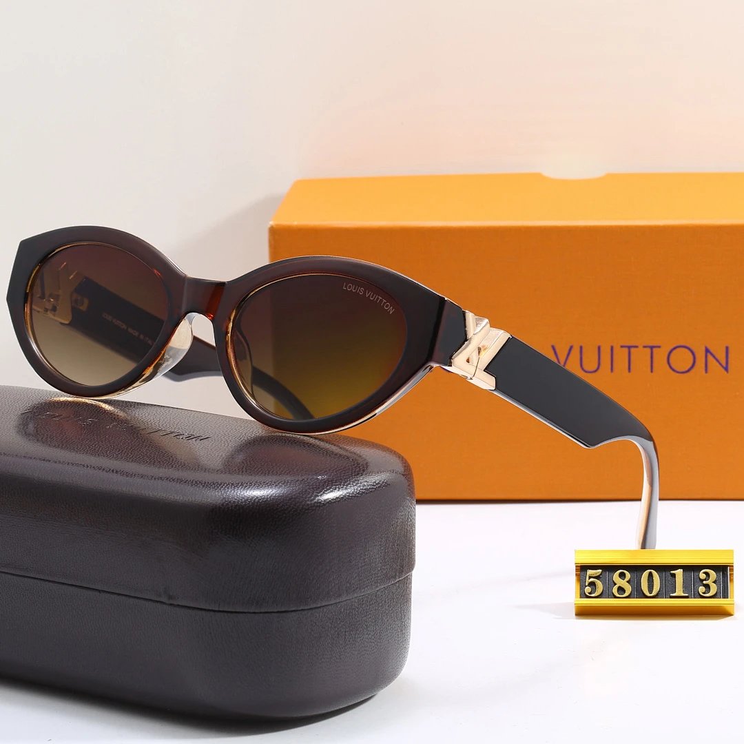 Louis Vuitton Tinted Lens Square Sunglasses, Polished Frame Style 02