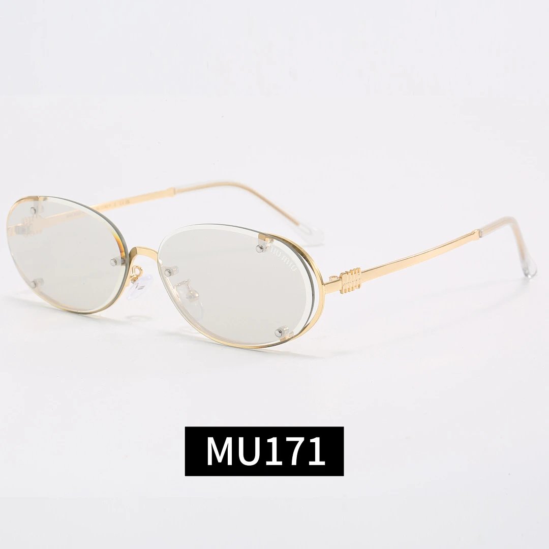 Miu Miu Black Tinted Lens Designer Sunglasses, Polished Frame Style 04
