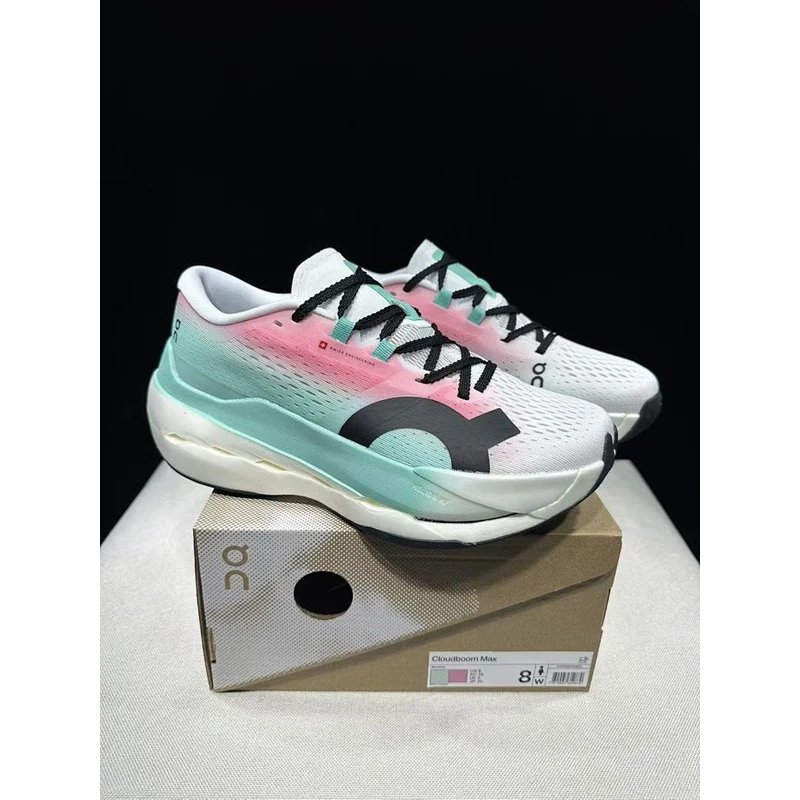 On Cloudboom Max Teal Red - Style 1