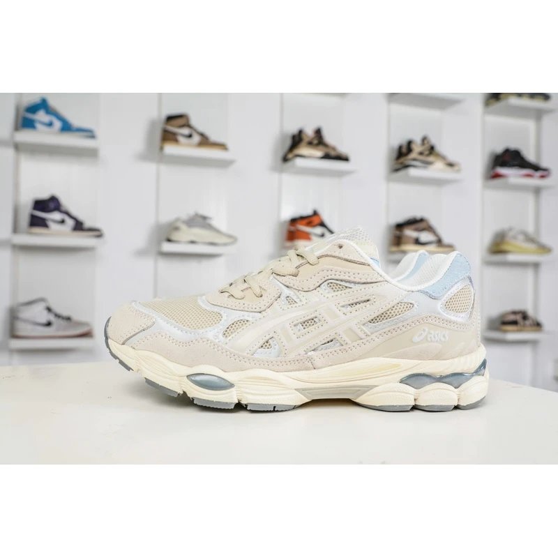 ASICS GEL-NYC Cream Ice Blue Sneakers - Style 1