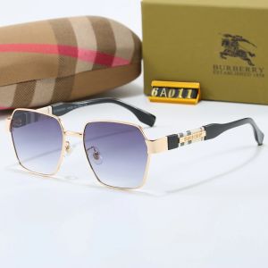 Burberry Brown Tinted Lens Square Sunglasses, Polished Frame Style 05