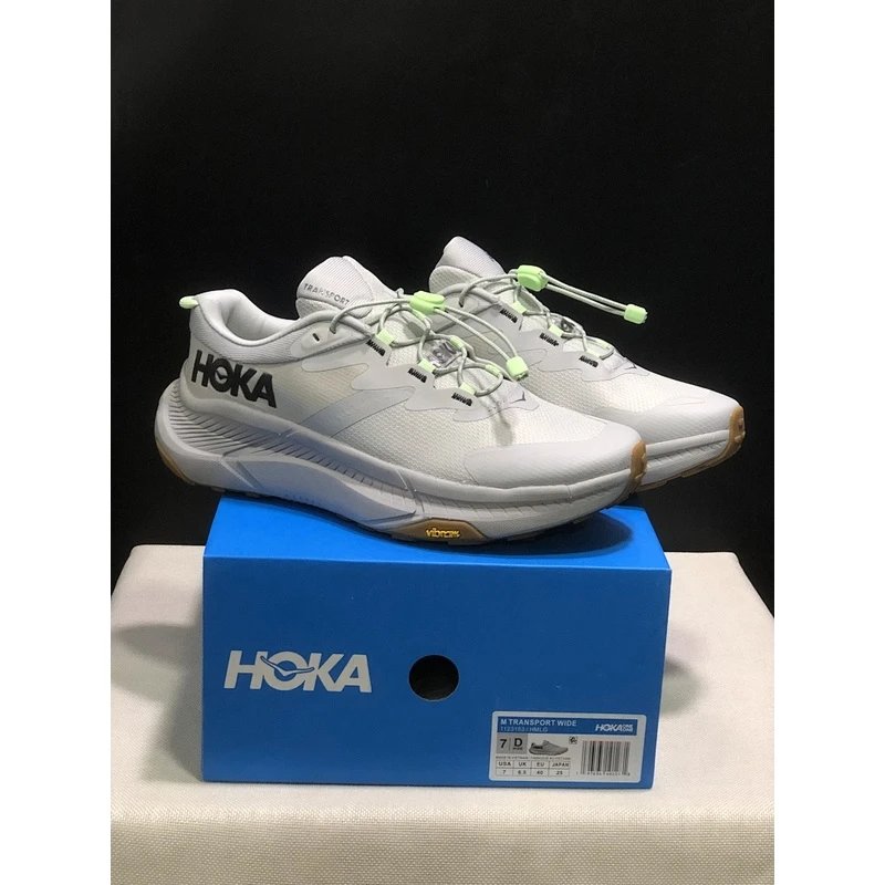HOKA ONE ONE Transport Running Shoes low-top Grey White - Style 11