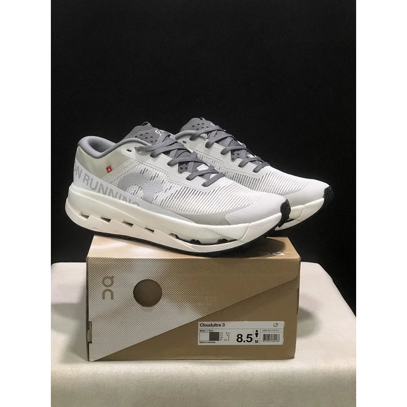 On Cloudultra 3 Grey White - Style 16