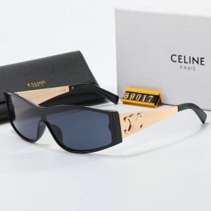 Celine Black Tinted Lens Square Sunglasses, Polished Frame Style 06
