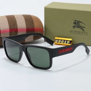 Burberry Tinted Lens Square Sunglasses, Polished Frame Style 12