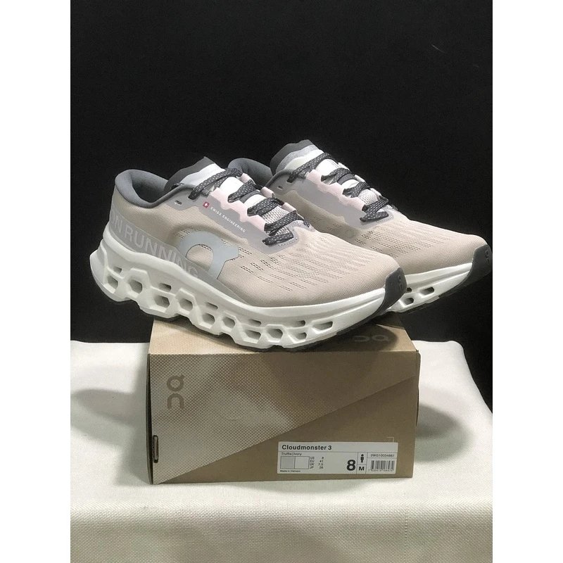 On Cloudmonster 3 Grey White - Style 16
