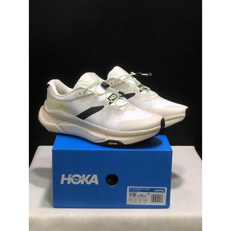 HOKA ONE ONE Transport Running Shoes low-top White Grey - Style 13