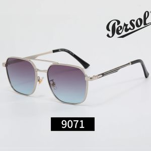 Persol Black Tinted Lens Classic Sunglasses, Everyday Frame Style 04