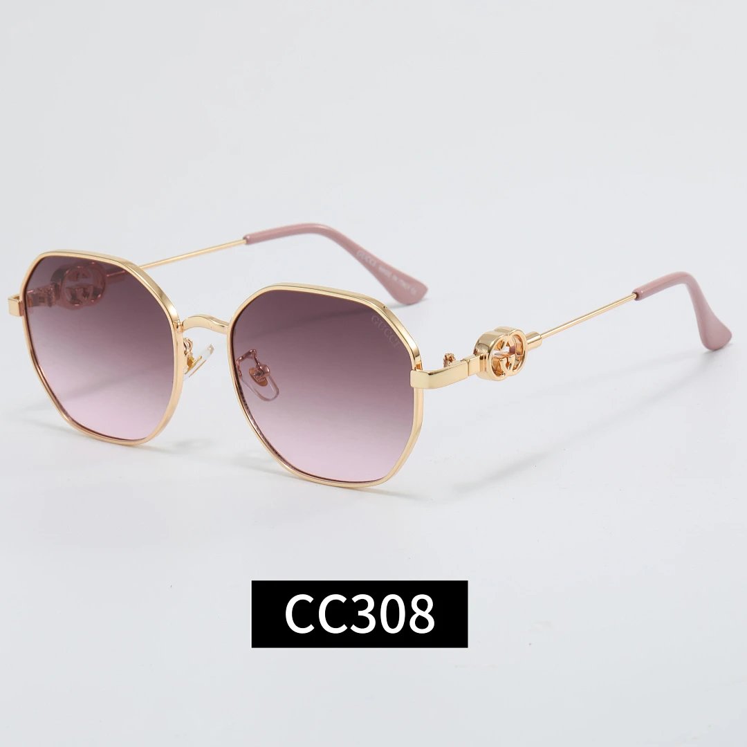 Gucci Black Tinted Lens Designer Sunglasses, Polished Frame Style 02