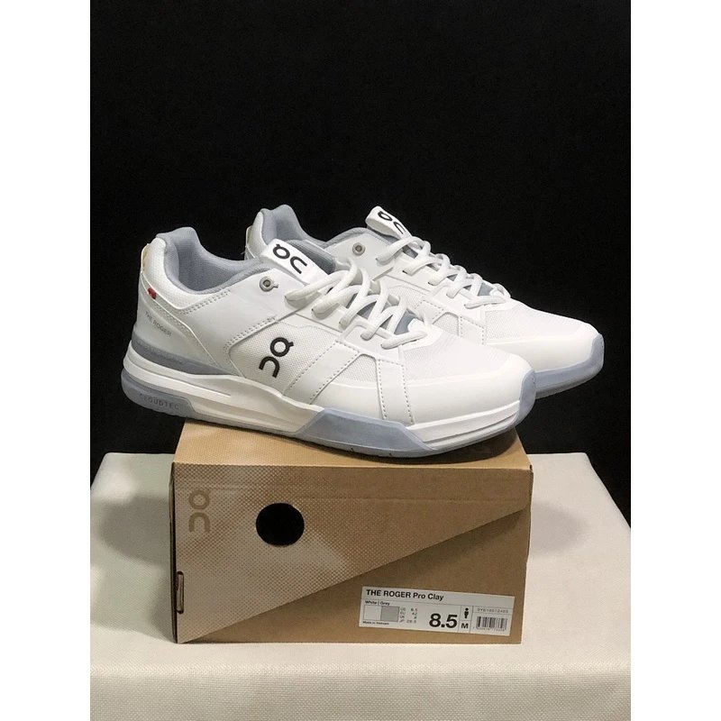 Oyster Tennis Club x On The Roger Clubhouse White Grey - Style 8