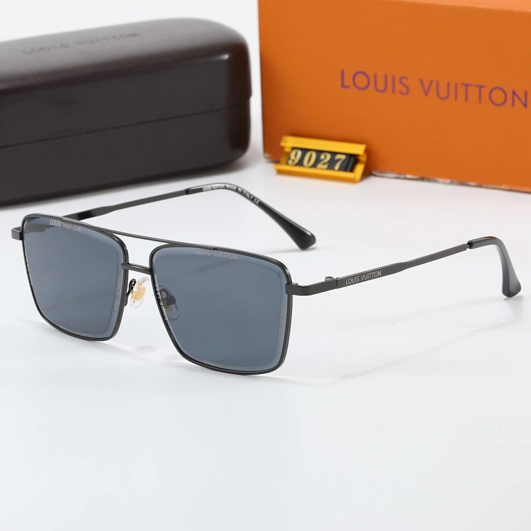 Louis Vuitton Tinted Lens Designer Sunglasses, Polished Frame Style 03
