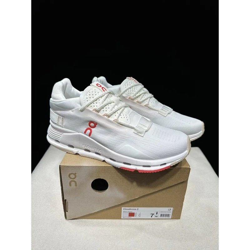 On Cloudnova 2 White Grey - Style 3