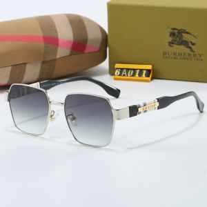 Burberry Tinted Lens Designer Sunglasses, Polished Frame Style 02