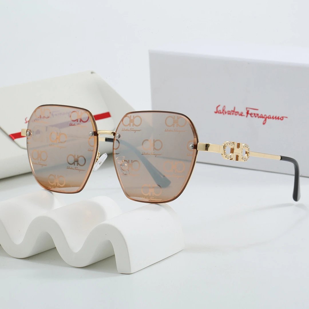 Montblanc Gray Tinted Lens Square Sunglasses, Polished Frame Style 04