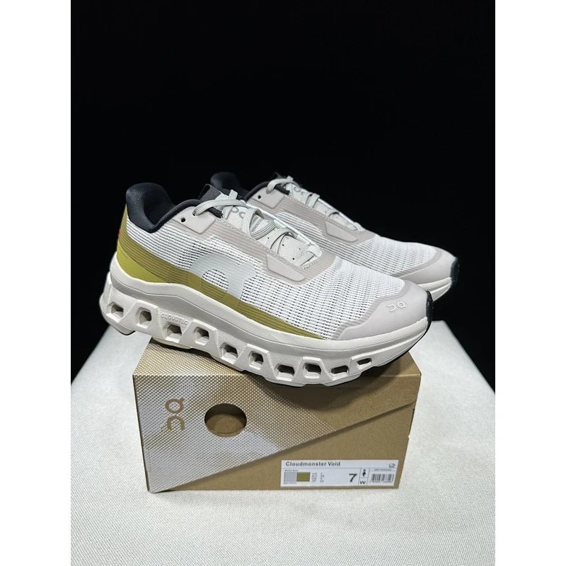 On Cloudmonster Void White Green - Style 5