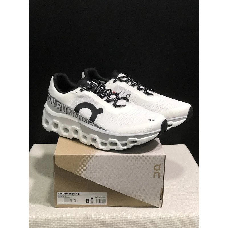 On Cloudmonster 2 White Grey - Style 11
