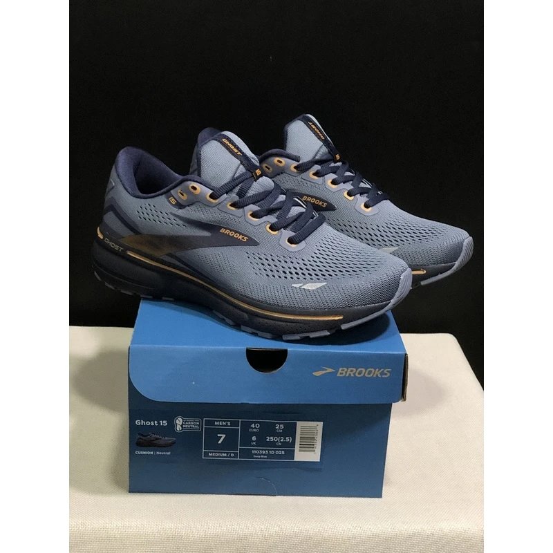 Brooks Ghost 15 Running Shoes Blue - Style 5