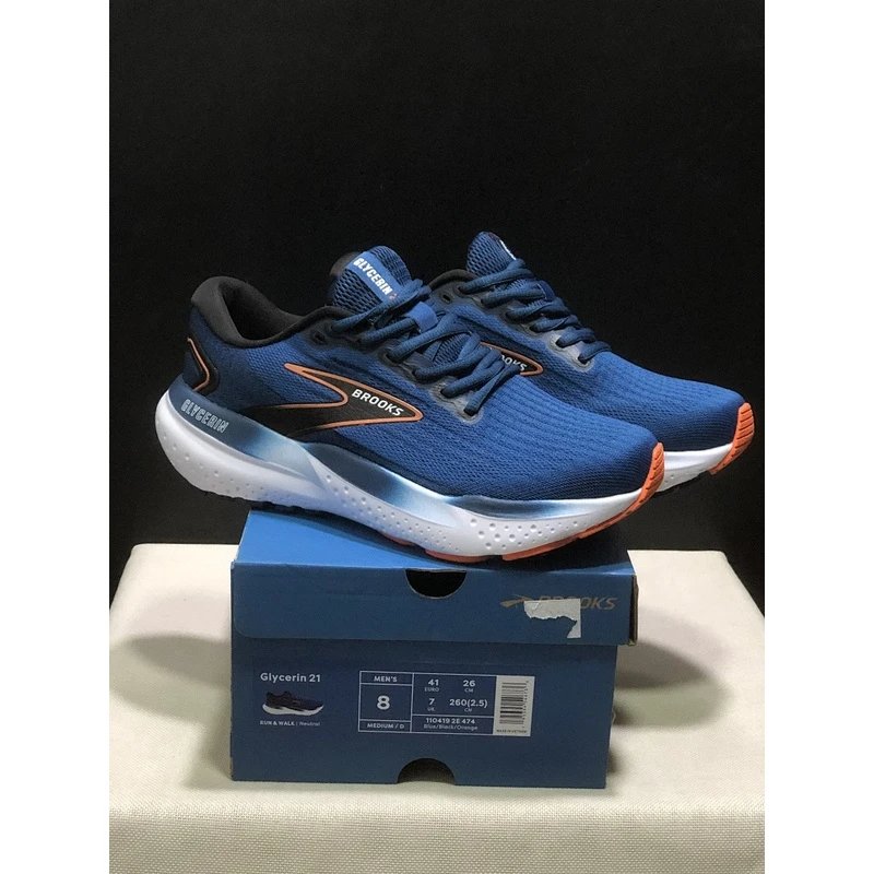 Brooks Glycerin 21 Running Shoes Blue - Style 1
