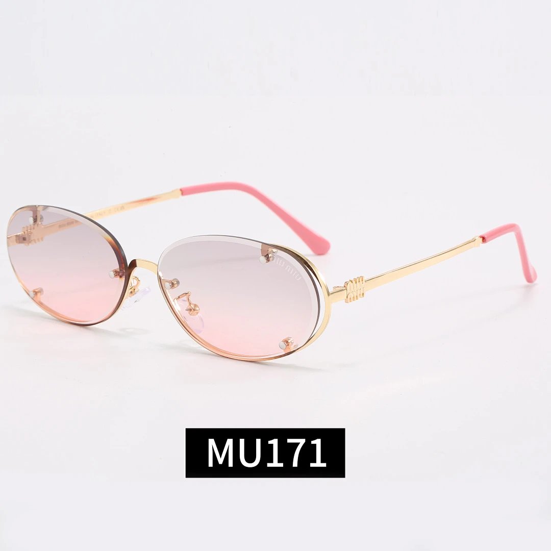 Miu Miu Black Tinted Lens Designer Sunglasses, Polished Frame Style 03