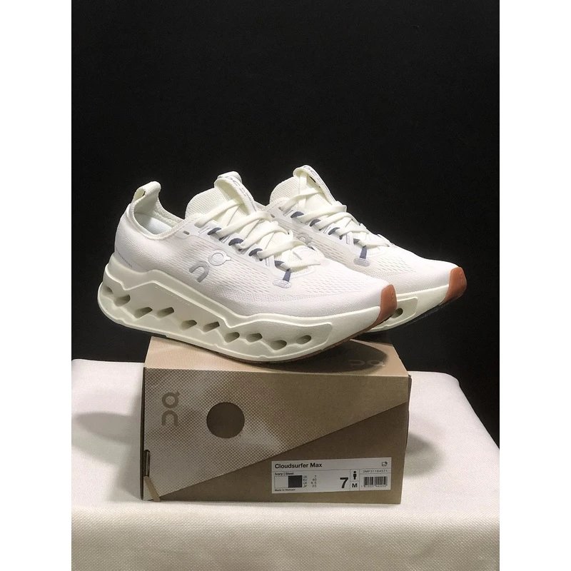 On Cloudsurfer Max White Grey - Style 12