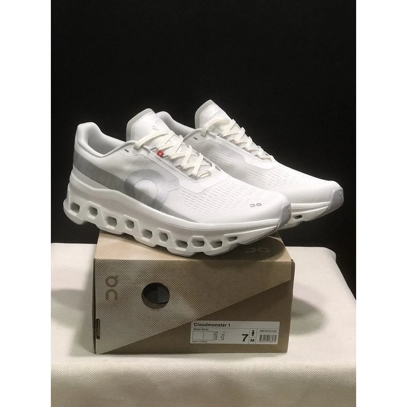 On Cloudmonster 1 V2 White Grey - Style 7