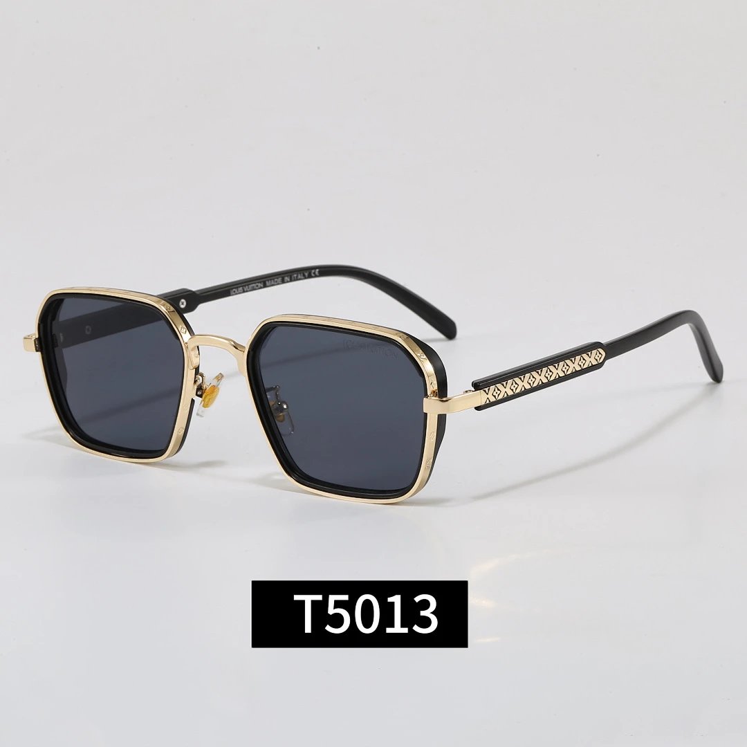 Louis Vuitton Black Tinted Lens Square Sunglasses, Polished Frame Style 27