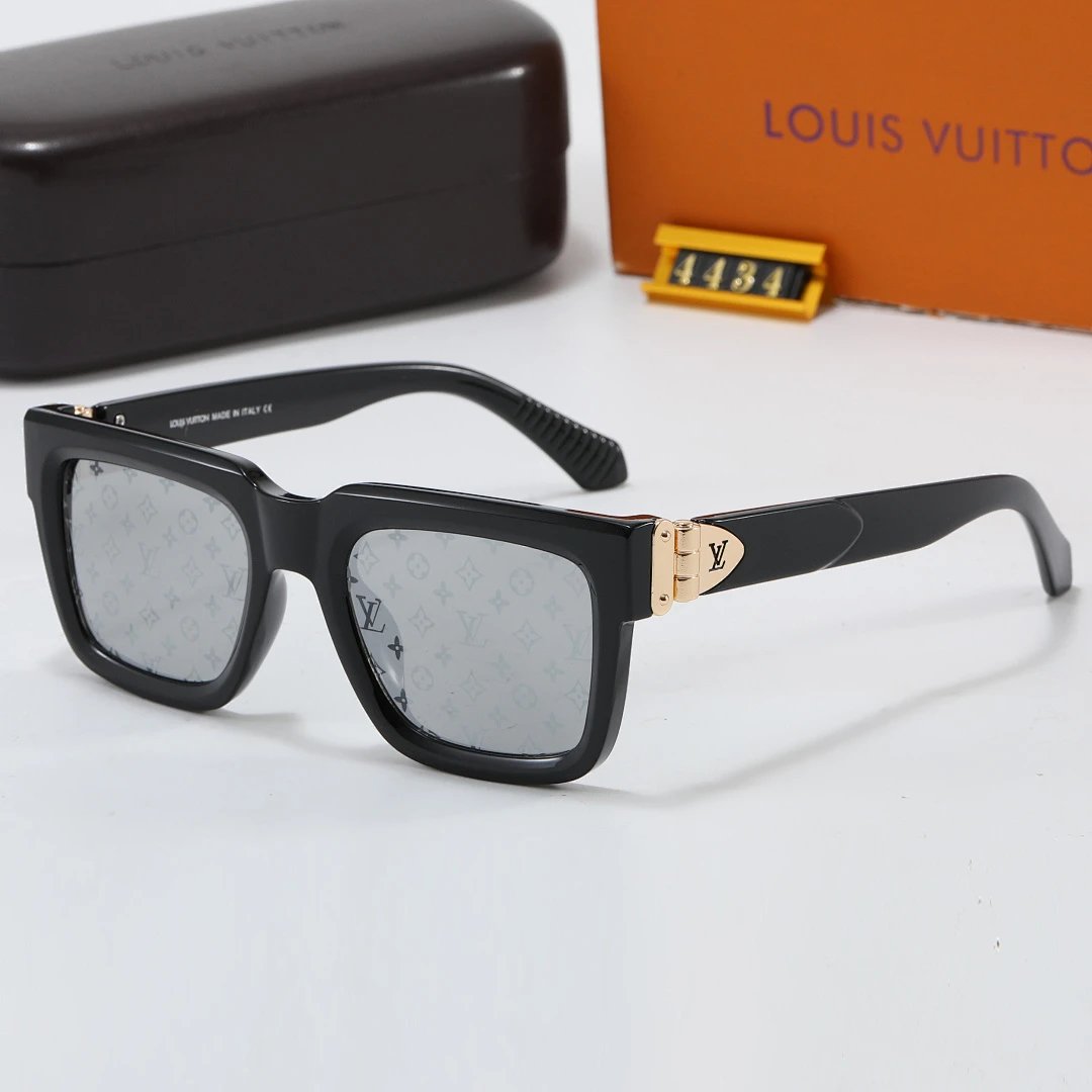 Louis Vuitton Tinted Lens Square Sunglasses, Polished Frame Style 23