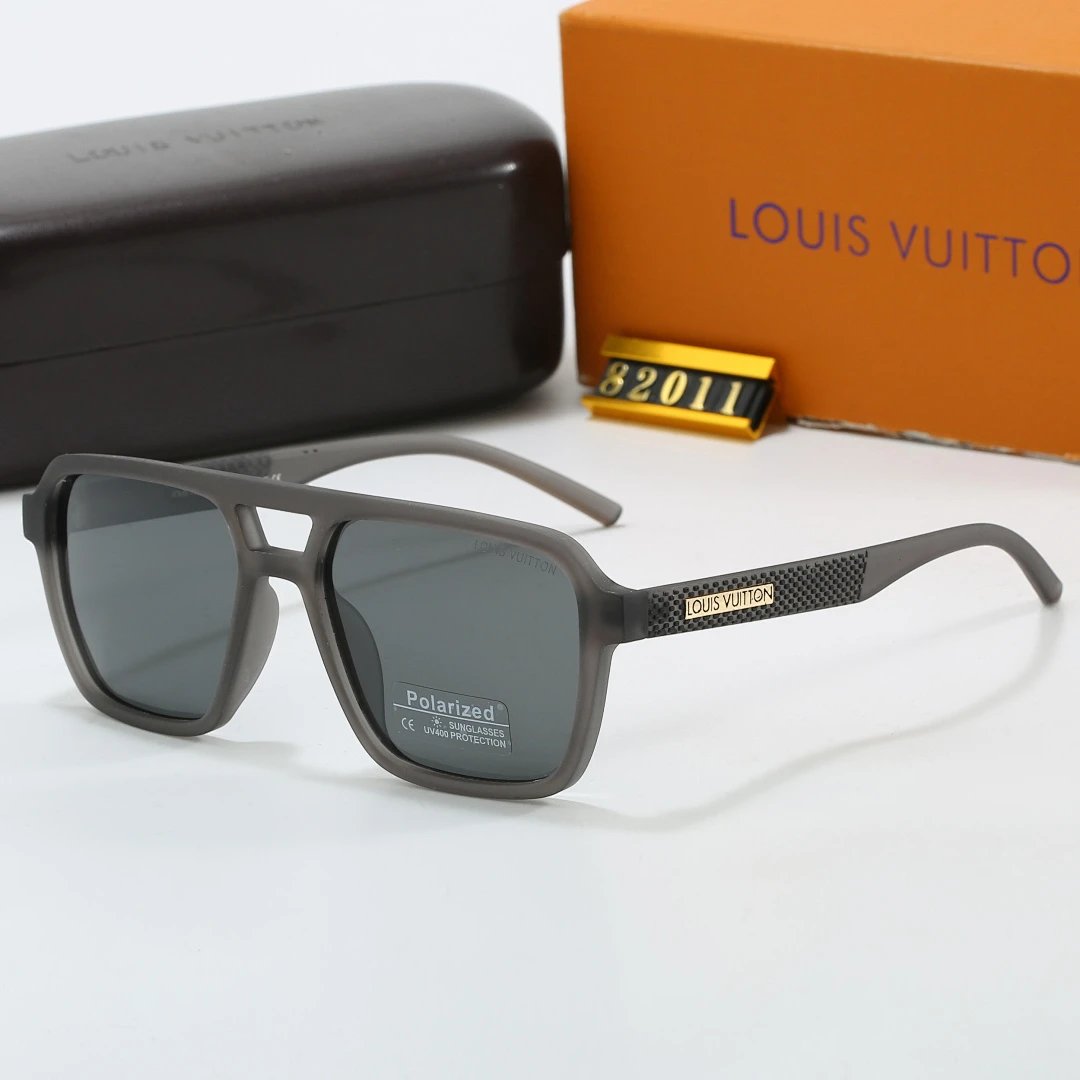 Louis Vuitton Tinted Lens Square Sunglasses, Polished Frame Style 21