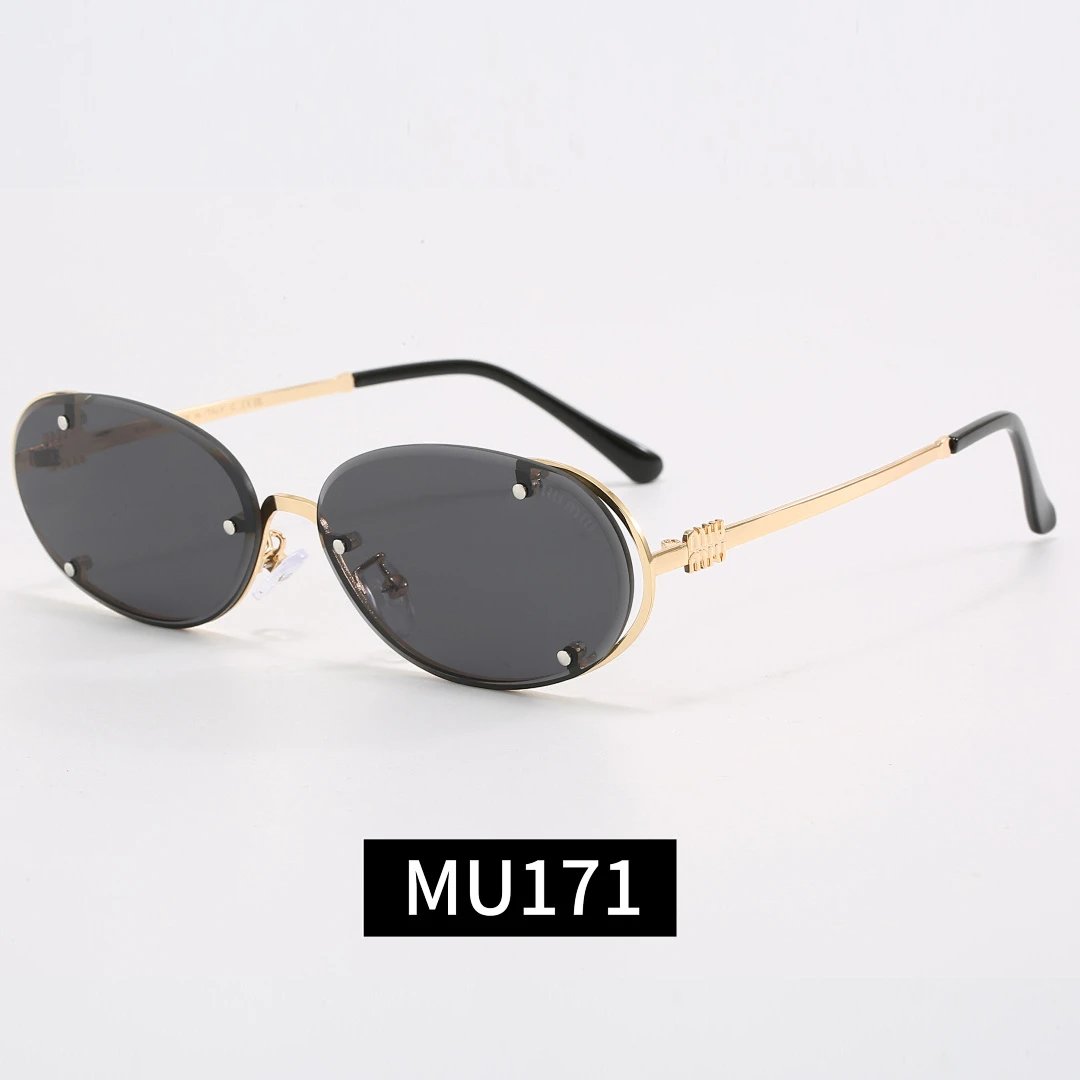 Miu Miu Tinted Lens Square Sunglasses, Polished Frame Style 01