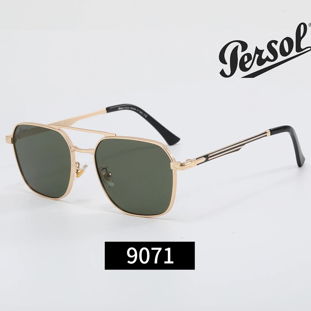 Persol Black Tinted Lens Classic Sunglasses, Everyday Frame Style 05