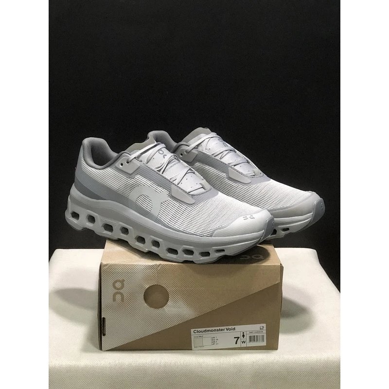 On Cloudmonster Void 1 M Grey White - Style 5