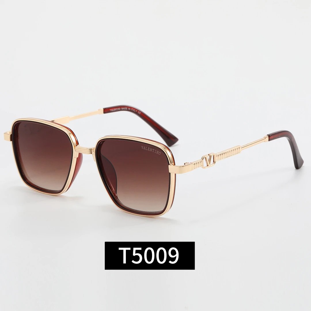 Valentino Tinted Lens Square Sunglasses, Polished Frame Style 21