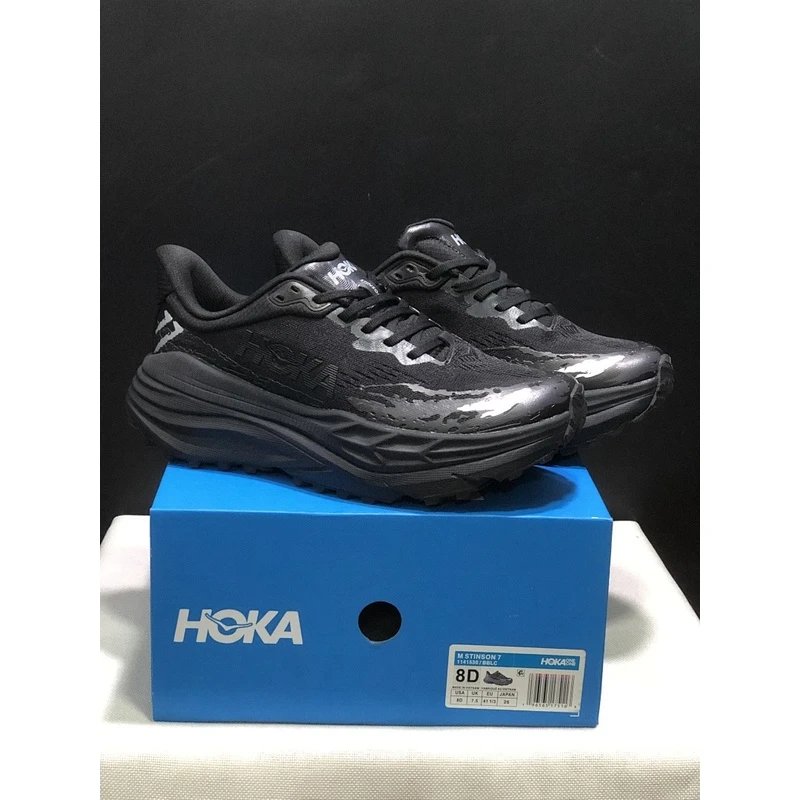 HOKA ONE ONE Transport Running Shoes low-top Grey Black - Style 12