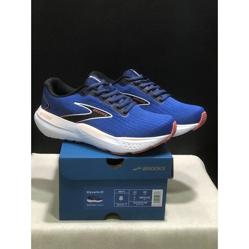 Brooks Glycerin 21 Running Shoes Blue - Style 9
