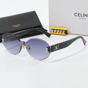Celine Black Tinted Lens Square Sunglasses, Polished Frame Style 12