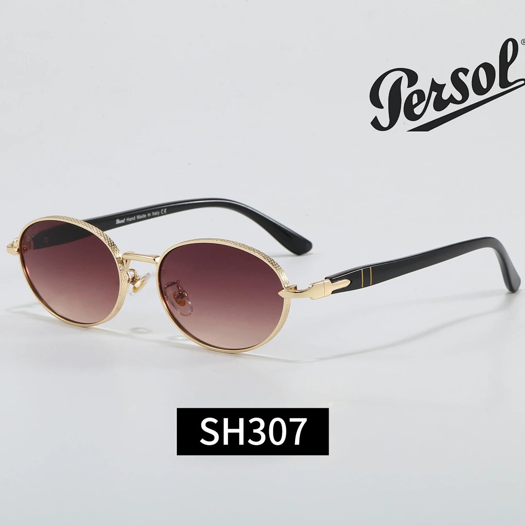 Persol Black Tinted Lens Classic Sunglasses, Everyday Frame Style 07