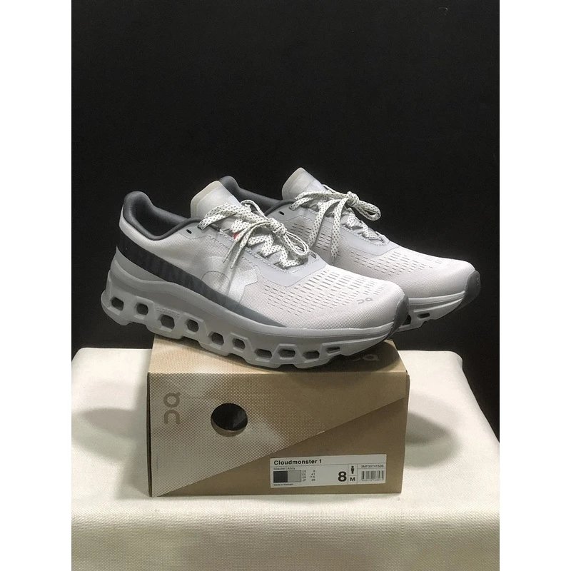 On Cloudmonster 1 V2 Grey White - Style 3