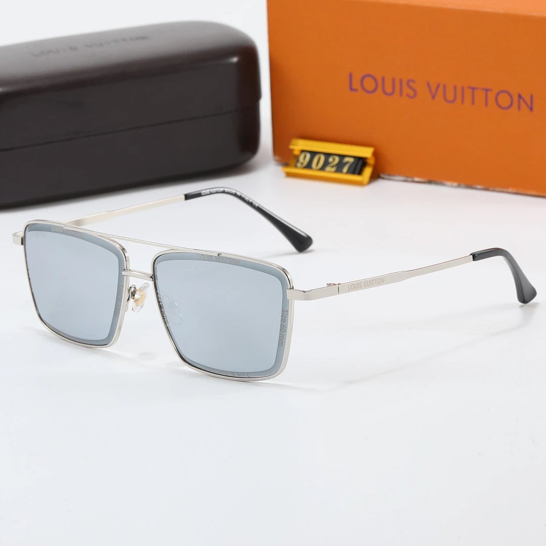 Louis Vuitton Tinted Lens Designer Sunglasses, Polished Frame Style 04