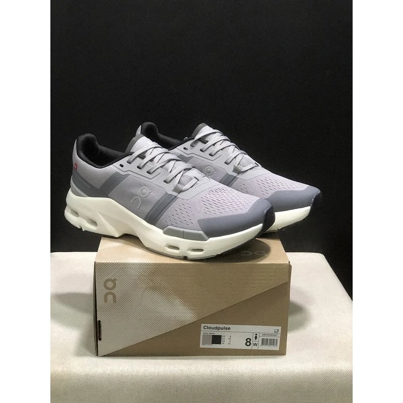 On Cloudpulse Grey White - Style 4