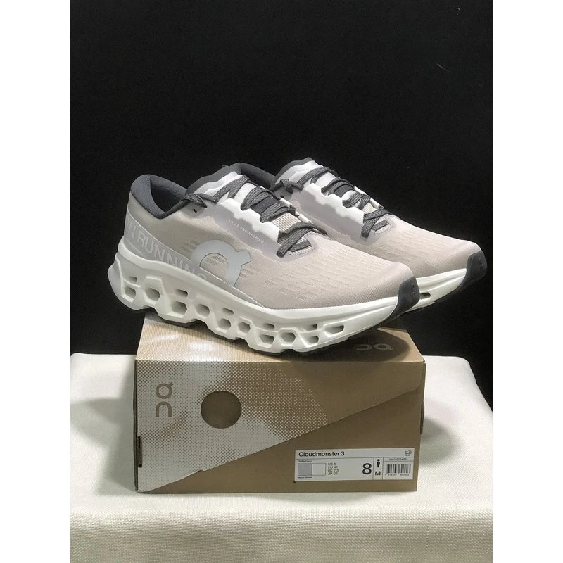 On Cloudmonster 3 Grey White - Style 19