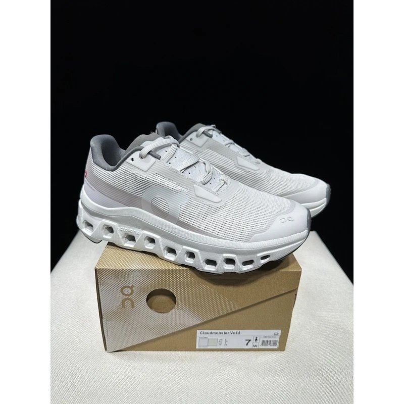 On Cloudmonster Void White Grey - Style 2